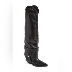 AZALEA WANG MATTY WESTERN STYLE 2 in 1
BOOT IN BLACK